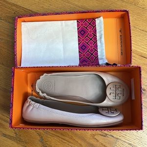 Tory Burch Nude Ballet Flats